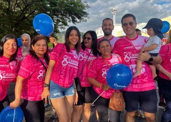 Caminata Rosa de Funcamama, contó con la participación del alcalde León Jurado