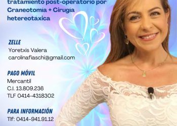 La periodista Margiory Fiaschi requiere de apoyo solidario para su tratamiento post operatorio