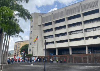 Fachada del Tribunal Supremo de Justicia de Venezuela en Caracas.