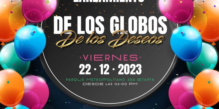 Carabobo: Los tradicionales globos de los deseos serán lanzados este viernes 22 en el Gran Bazar Navideño de San Diego