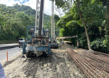 Continúan avanzando los trabajos en el KM 19 de la ARC