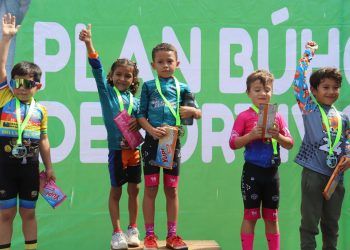 Más de 145 pedalistas participaron en Primer Clásico Ciclístico Infantil Plan Búho Deportivo 2023