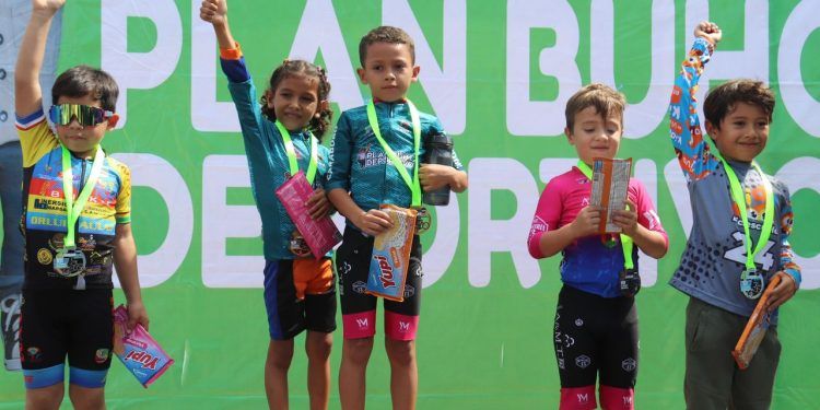 Más de 145 pedalistas participaron en Primer Clásico Ciclístico Infantil Plan Búho Deportivo 2023