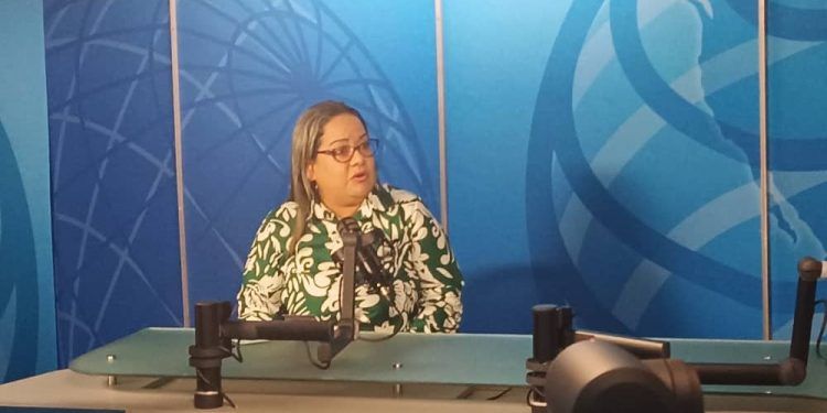 Mairym Bruzual, presidente del  Consejo  Legislativo de Nueva Esparta