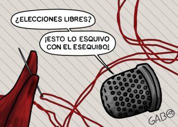 La Caricatura de Así Lo Mira Gabo de esta semana: «¿Elecciones libres?»…
