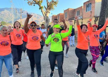 Carabobo: En el marco del 260 Aniversario de La Virgen de La Candelaria se realizó caminata dominical en San Diego