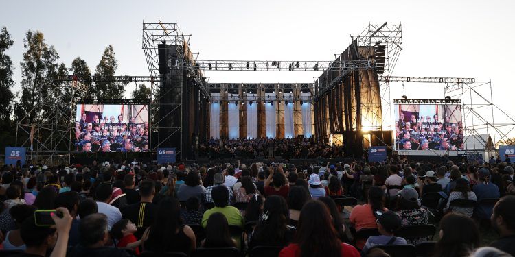 Chile: Más de cuatro mil personas asistieron al concierto de Carmina Burana en Santiago