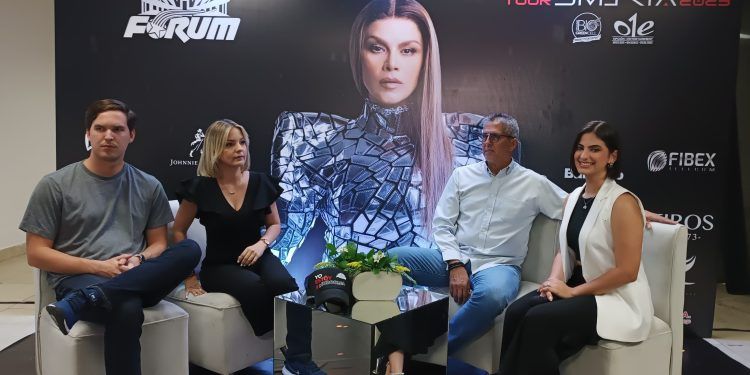El Forum de Valencia recibe a la Mujer de Fuego; Olga Tañón este sábado con el Tour Simetría (+ Video)