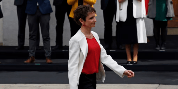 ARCHIVO - Carolina Tohá, ministra de Interior de Chile durante un acto de gobierno.
