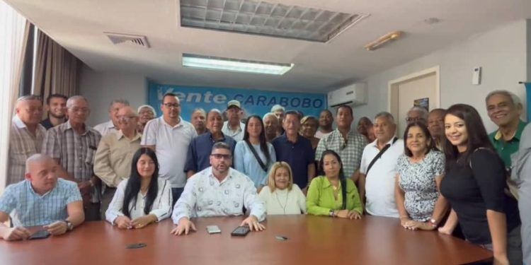 AD – Carabobo reafirma su respaldo a María Corina Machado y exige la celebración de elecciones libres y justas