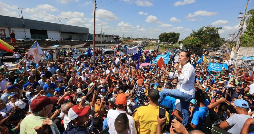 Maria Corina Machado: «Continuaré recorriendo el país para conocer las inquietudes de los ciudadanos»