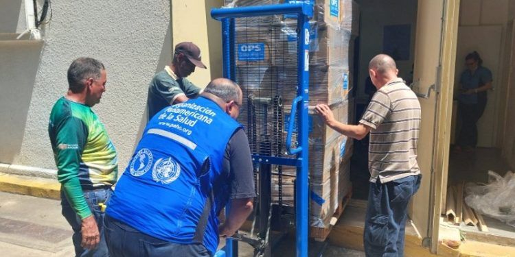 Organización Panamericana de la Salud entregó insumos para la Red de laboratorios del Instituto Nacional de Higiene