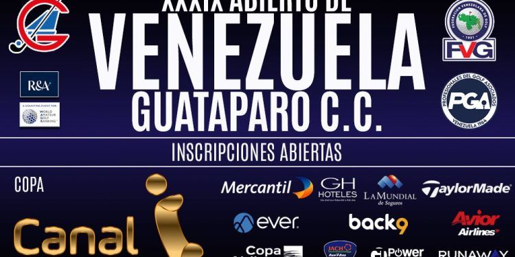 Guataparo Country Club dará bienvenida a cifra récord de golfistas en XXXIX Abierto de Venezuela (+ Video)
