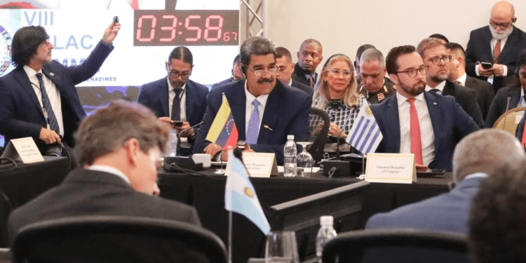 El presidente Nicolás Maduro durante la VIII Cumbre de la CELAC.