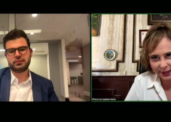 Diálogo con Jorge Agobian Corresponsal de la Voz de América en la casa Blanca , con la Mtra. Isabella María Zozoaga Muñoz _Presidenta de la Ampep y ex Productora de la BBC World Service