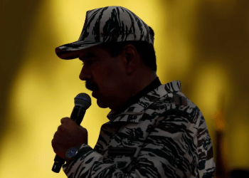 El presidente Nicolás Maduro habla durante un acto oficialista para recordar la vuelta al poder de Hugo Chávez el 13 de abril de 2001, en Caracas, el sábado pasado. El mandatario denunció semanas atrás que se frustró un plan para atentar en su contra.