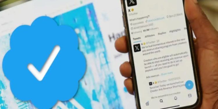 Red social X restablece gratuitamente la verificación de cuentas con la insignia azul