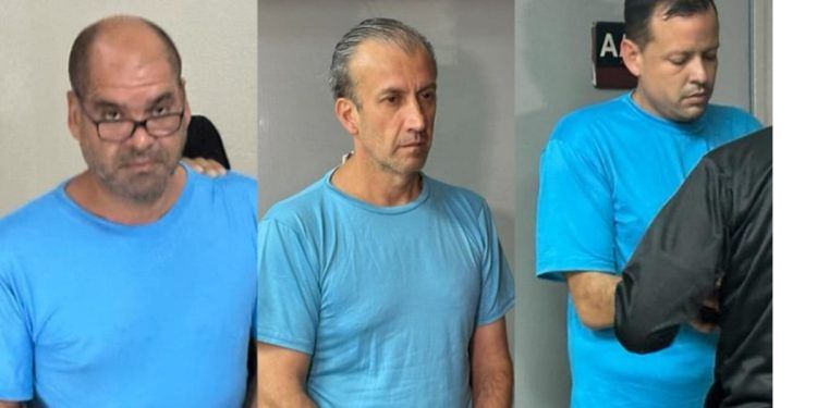 Así fue el traslado de Tareck El Aissami, Simón Zerpa y Samark López al Palacio de Justicia (+ Video)