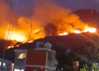Caracas: Incendios forestales impactan cerros en la ciudad (+Video)