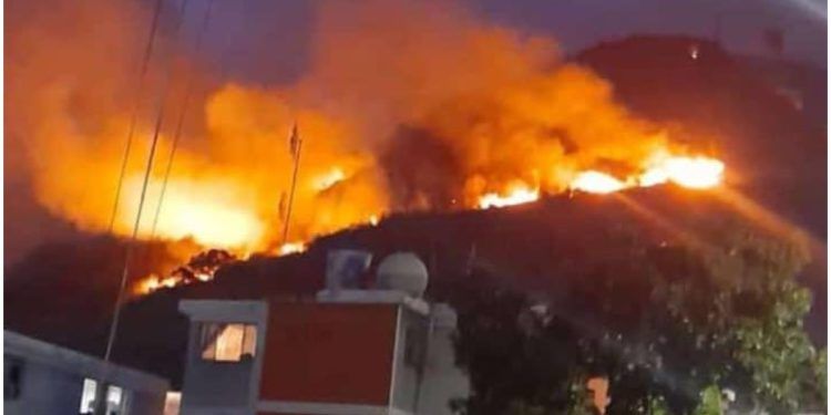 Caracas: Incendios forestales impactan cerros en la ciudad (+Video)