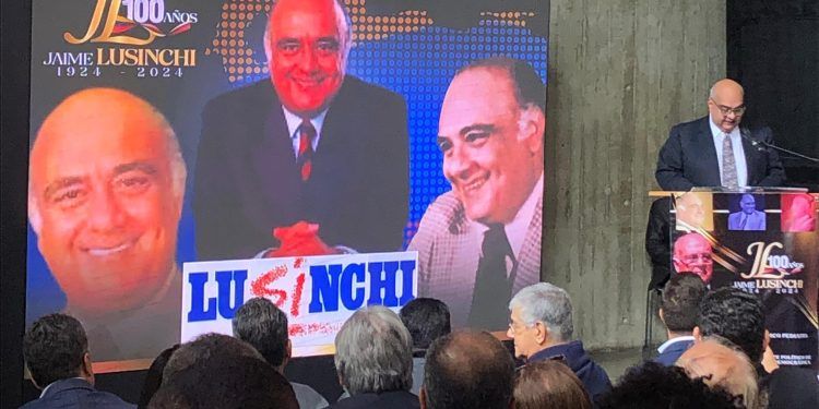 Acción Democrática le rinde homenaje al expresidente Jaime Lusinchi en el centenario de su natalicio
