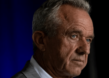 El candidato libertario Robert F. Kennedy Jr. captado en un evento de campaña en Aurora, Colorado, U.S., May 19, 2024.