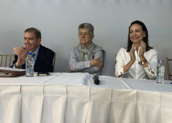 Acción Democrática se reunió con Edmundo González y María Corina Machado con miras a la organización del voto 