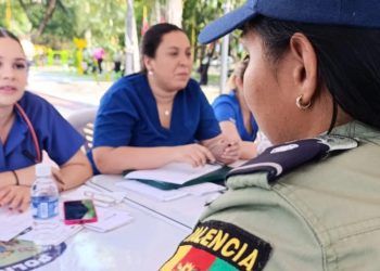 Funcionarias de Polivalencia fueron beneficiadas con jornada de atención médica
