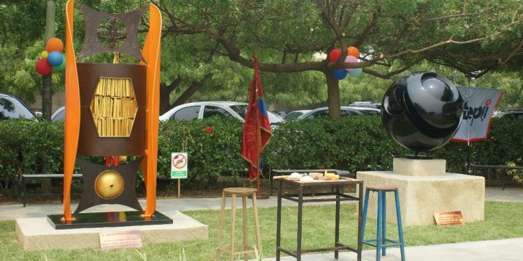 Valencia: Inaugurado jardín de las esculturas en la Unidad Educativa Litín