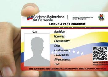 INTT anunció nuevo formato para la licencia de conducir