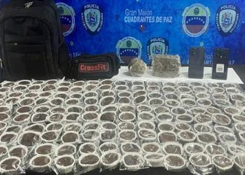 Carabobo: Detenidos dos jovenes con 160 «Happy Brownies» de marihuana, y medio kilo de la droga