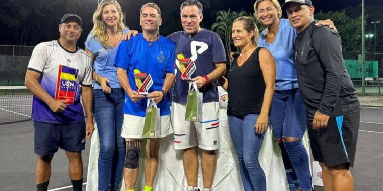 Ganadores del 2do. estadal de Tenis de dobles adultos, e inicio del esperado Interclubes del ATEC