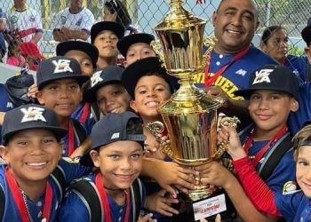 Selección nacional de Béisbol Sub-10 se tituló Campeón del pre mundial latinoamericano