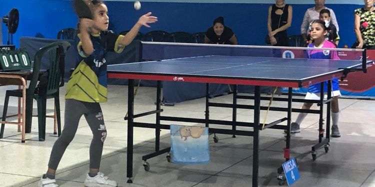 Multiestadal de Tenis de Mesa infantil;  ¡Juntos Olímpicos! en el Círculo Militar de Valencia