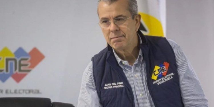 El Rector de CNE Juan Carlos Delpino denuncia “falta de transparencia y veracidad» en resultados electorales (+ Imágenes)