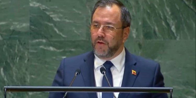 Yván Gil denunció en la ONU una «campaña fascista de desinformación contra Venezuela»