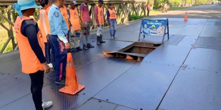 Falcón | Gobierno informa que trabaja en rehabilitar el puente La Ranita
