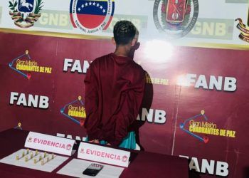 FANB detiene hombre que se sospecha vinculación con la banda criminal el Tren de Aragua