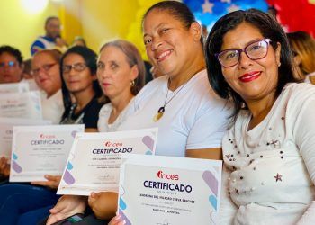 Alcaldía de Juan José Mora entregó certificados de formación INCES