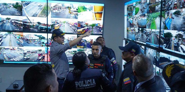 Carabobo: Con la instalación de 130 cámaras de vigilancia, convirtien a Valencia en «Ciudad Inteligente»