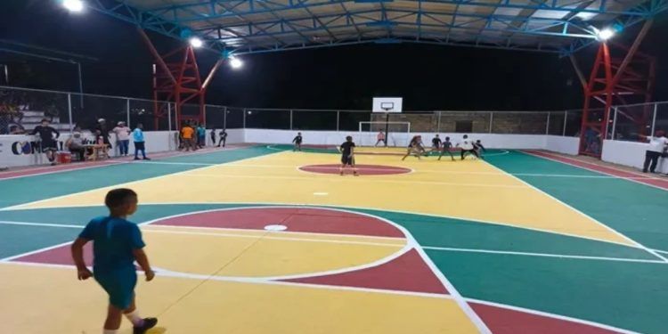 Falcón | Poder popular de Yaracal entrega dos canchas rehabilitadas en el circuito Los Caciques