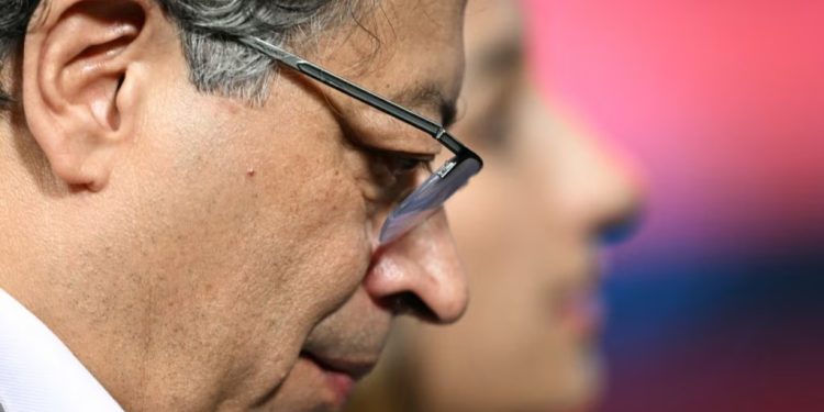 El presidente colombiano Gustavo Petro participa en la reunión de líderes del G20 en Río de Janeiro, Brasil, el 19 de noviembre de 2024.