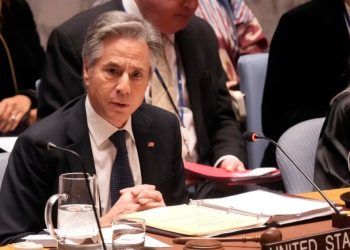ARCHIVO - Antony Blinken, secretario de Estado de EEUU, se dirige al Consejo de Seguridad de las Naciones Unidas, el 19 de diciembre de 2024.