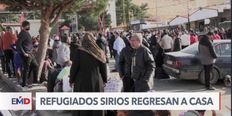 Siria: Miles de sirios regresan masivamente a su país tras la caída de all Assad (+ Video)