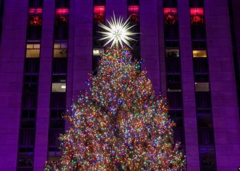 En diciembre de 1933 se encendieron por primera vez las luces de un gran Árbol de Navidad en el Rockefeller Center, de Nueva York. Desde entonces, forma parte de una de las tradiciones de Fin de Año en la ciudad.