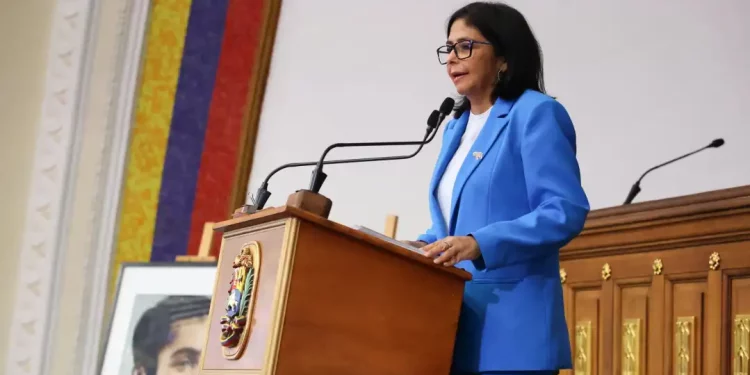 Delcy Rodríguez en la AN: Vamos a convertir a Venezuela en un país exportador de gas