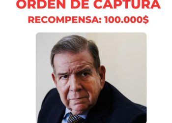 Gobierno emite una orden de captura a través del CICPC, y ofrece 1000.000$ de recompensa por Edmundo González Urrutia