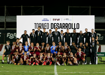 Selección Vinotinto sub17 se titularon Campeones del Torneo Conmebol-UEFA