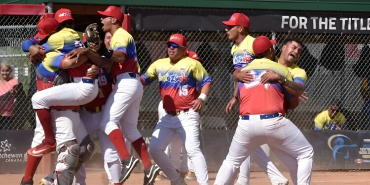 Canadá: ¡Orgullo Vinotinto! Venezuela se corona campeona mundial de sóftbol masculino