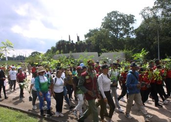 Día Mundial de la Pachamama se conmemoró con la siembra de más de 600 árboles en el Campo de Carabobo